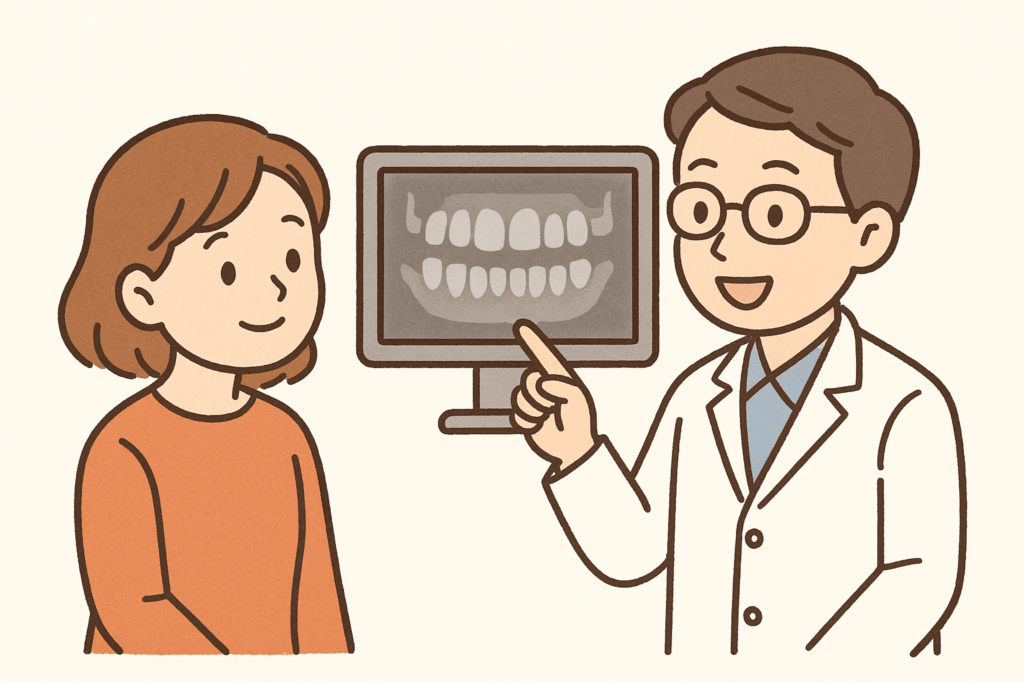 歯医者のレントゲン検査