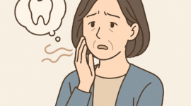 口臭が気になる女性