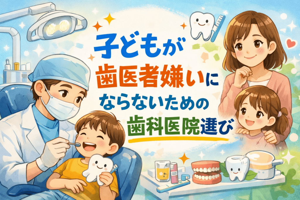 ファミリー向けの歯医者のイメージ
