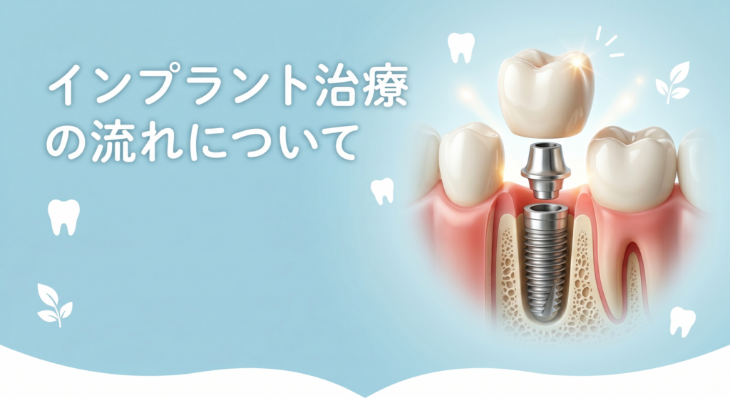 インプラント治療のイメージ